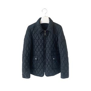 DKNY Black Quilted Jacket size M